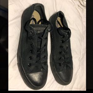 Black Low-top Converse